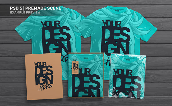 Preview of PSD 5 (premade scene with standard plastic)