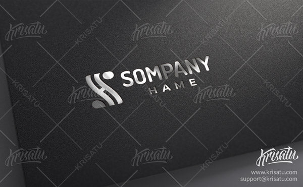 SH or HS Monogram Logo