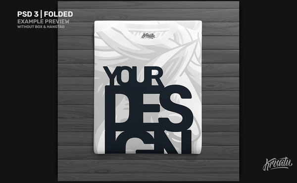 Preview of PSD 3 (folded t-shirt only)