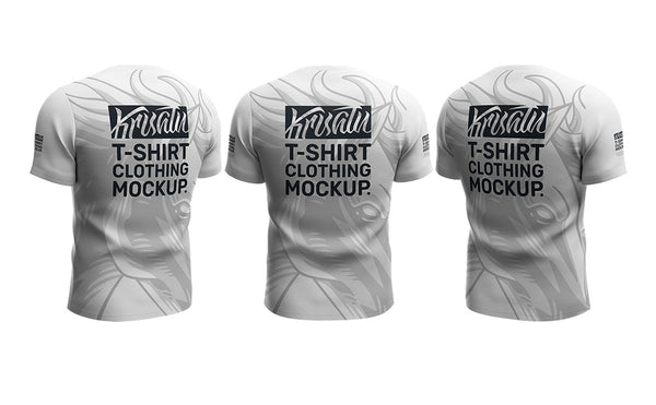 3D T-Shirts Mockup, Preview 1
