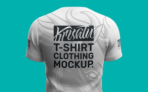 Back T-Shirt PSD Mockup